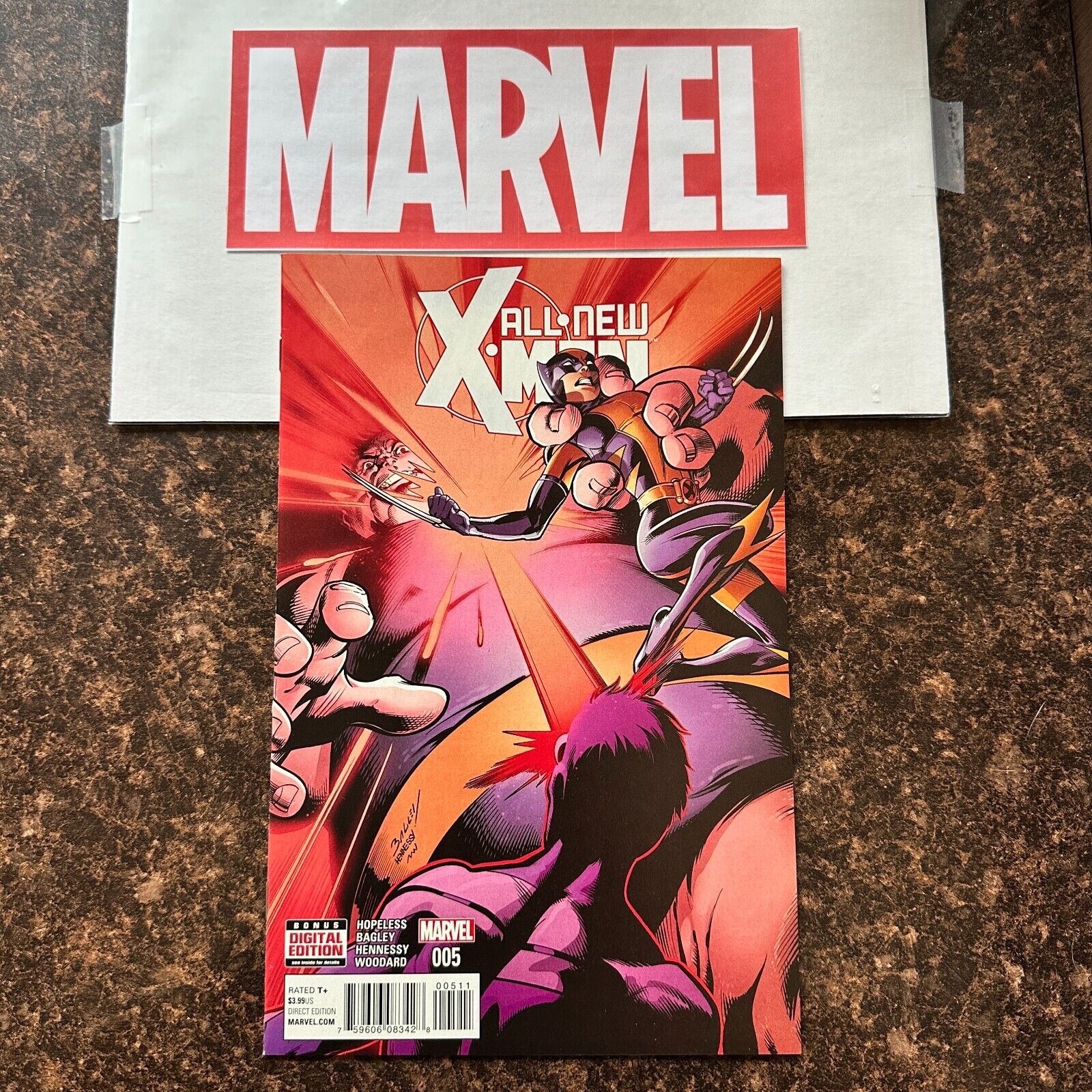 All new X-men #5 2016 Marvel Comics