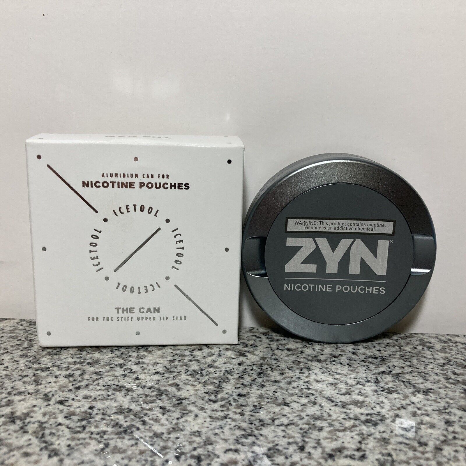 Metal ZYN Can Grey Gray BRAND NEW IN BOX AUTHENTIC REAL PICS REWARDS NIB