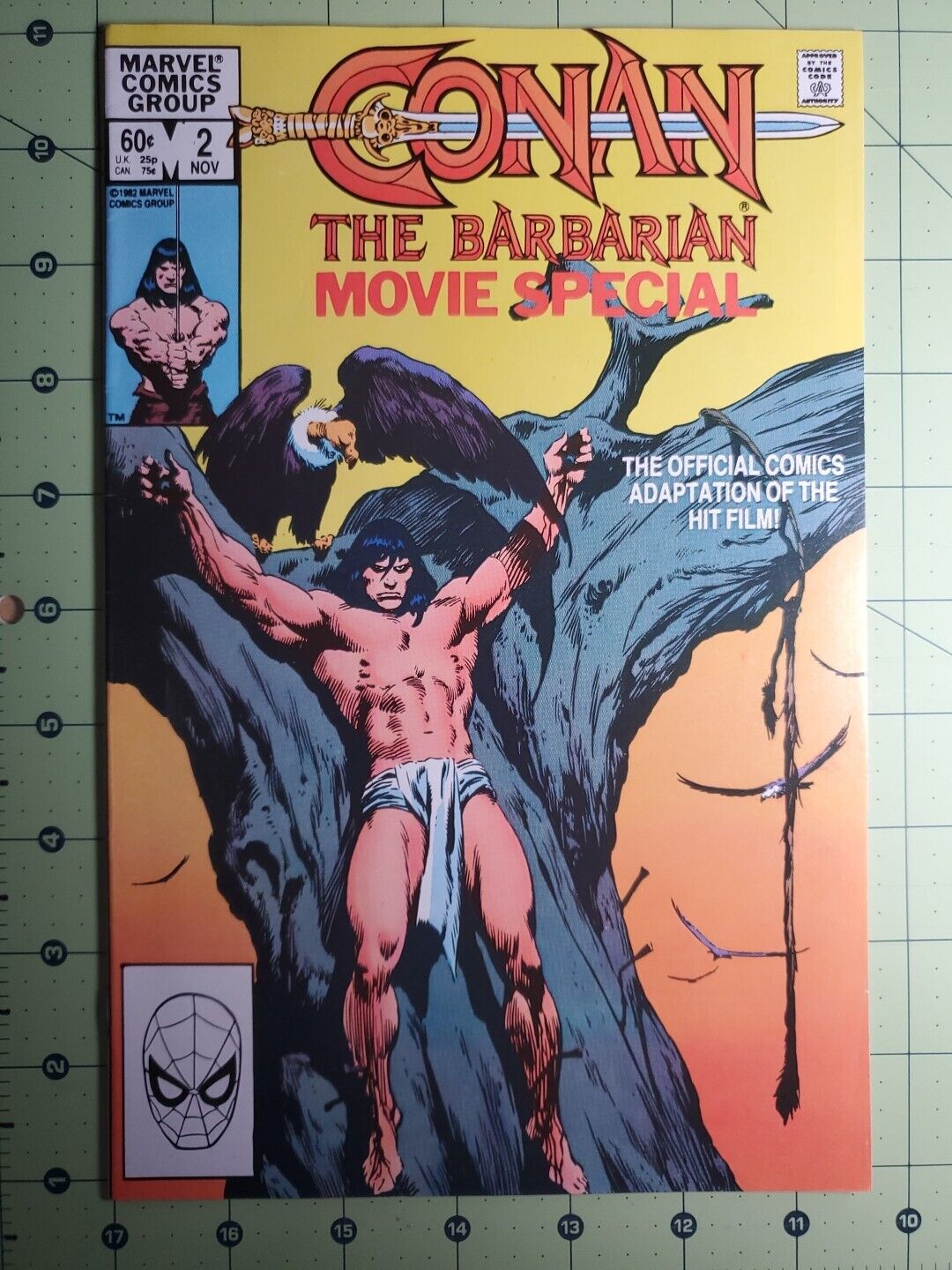 Conan the Barbarian Movie Special #2 (Marvel 1982) RAW Fine+ (6.5)