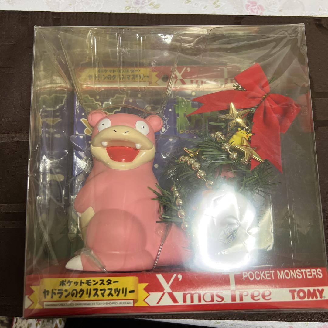 TOMY Pokemon Slowbro Christmas Tree Figure Toy Slowpoke vintage 1998 Unopened