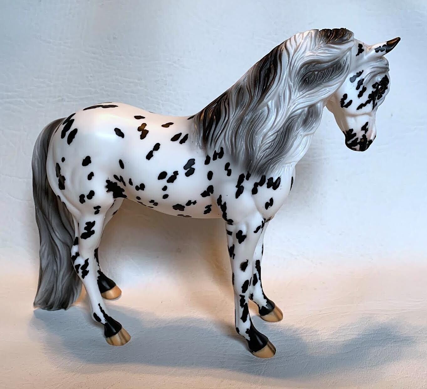 Breyer model horse BILBERRY Black Appaloosa