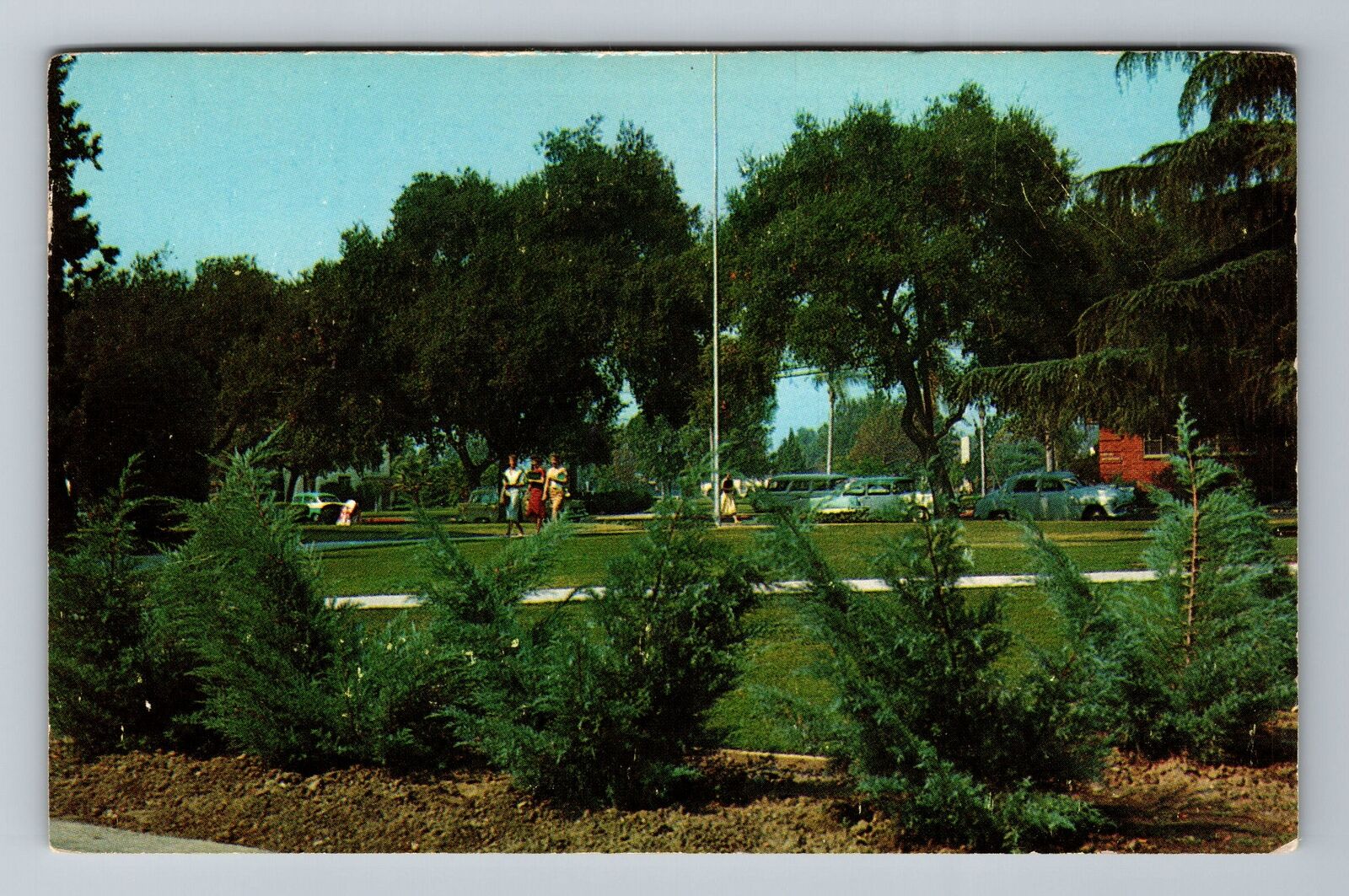 La Verne CA-California, La Verne College, Vintage Postcard
