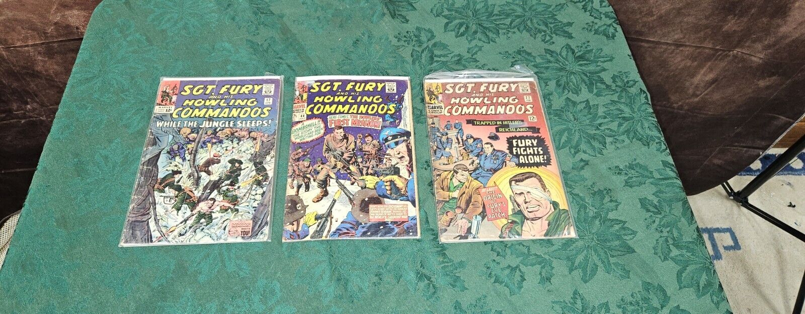 Vintage Sgt Fury Comic Books