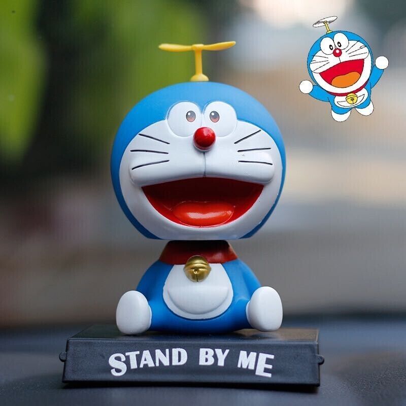 Doraemon Happy laugh Bobblehead Figure Car & Home Decor Toys Gift           