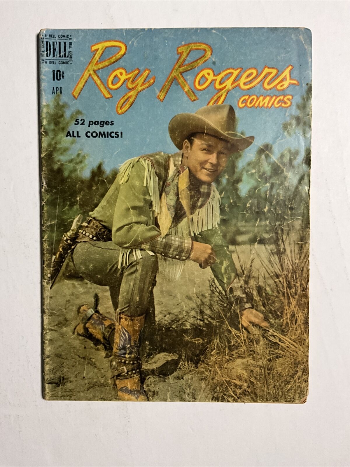Roy Rogers Comics #28 (1950) 5.5 VG Dell Golden Age Comic Book