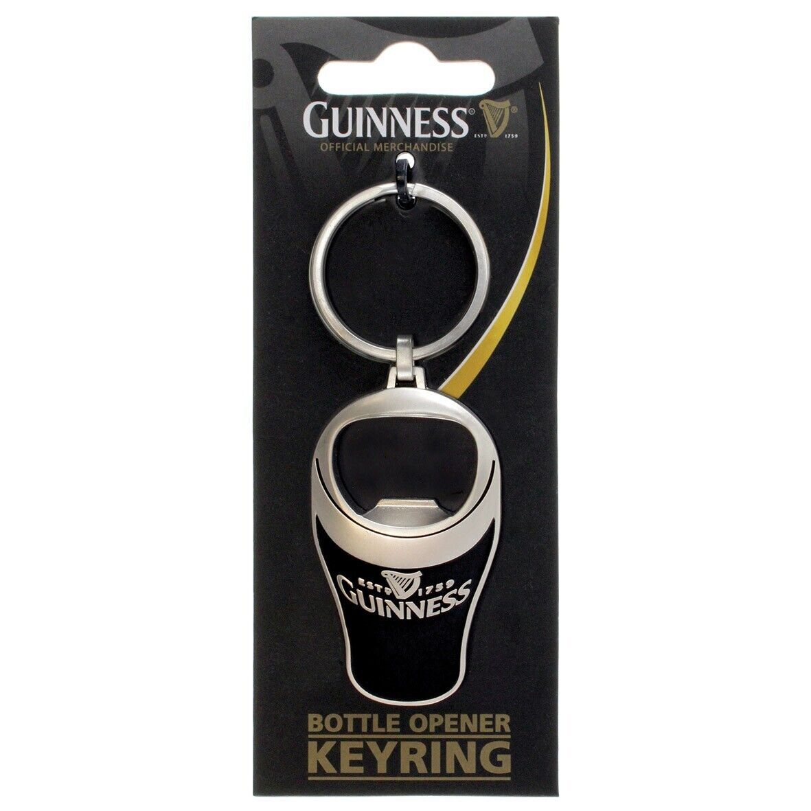Guinness key ring, Bottle Opener