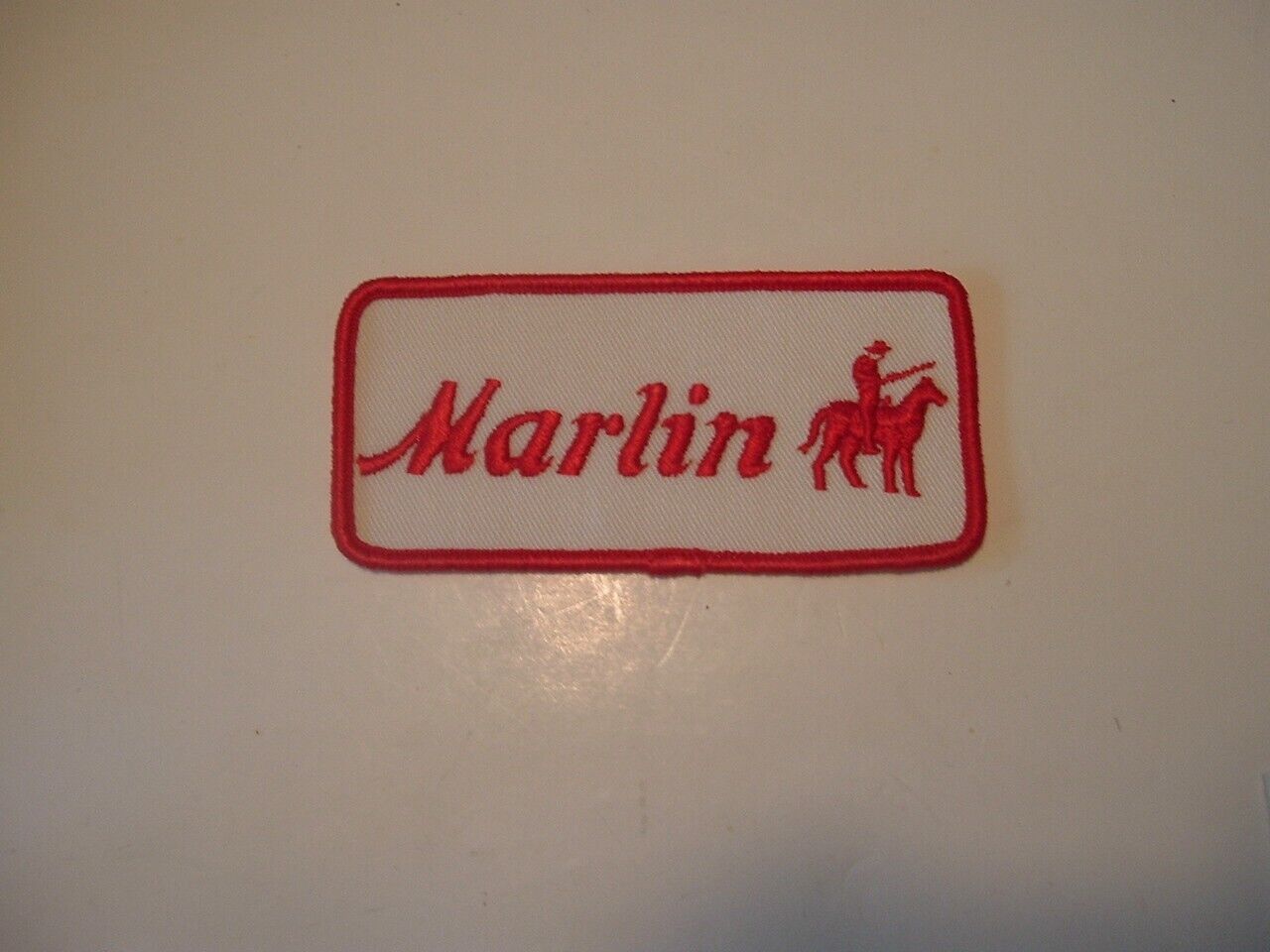 NOS Marlin Firearms Sew On Patch  4 1/4\