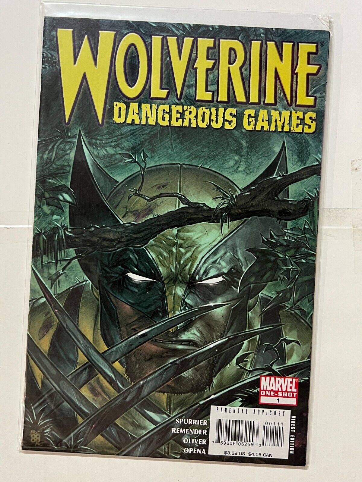 Wolverine Dangerous Games #1 One-Shot Marvel 2008 | Combined Shipping B&B
