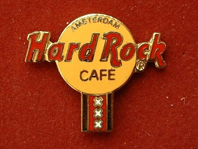 PIN\'S HARD ROCK CAFE - AMSTERDAM - LOGO