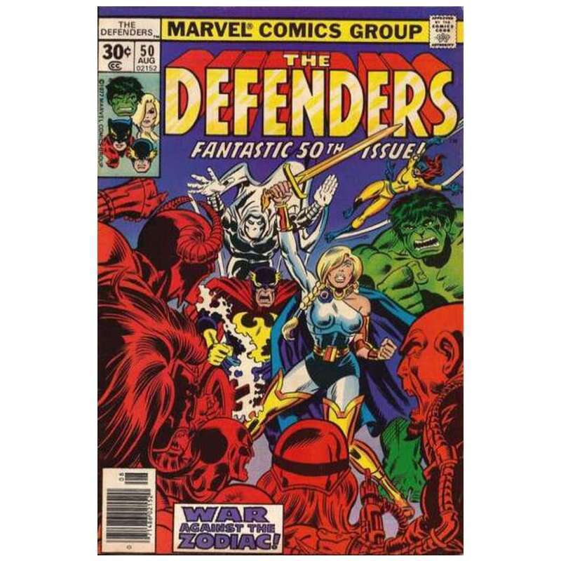 Defenders (1972 series) #50 in Very Fine condition. Marvel comics [m;