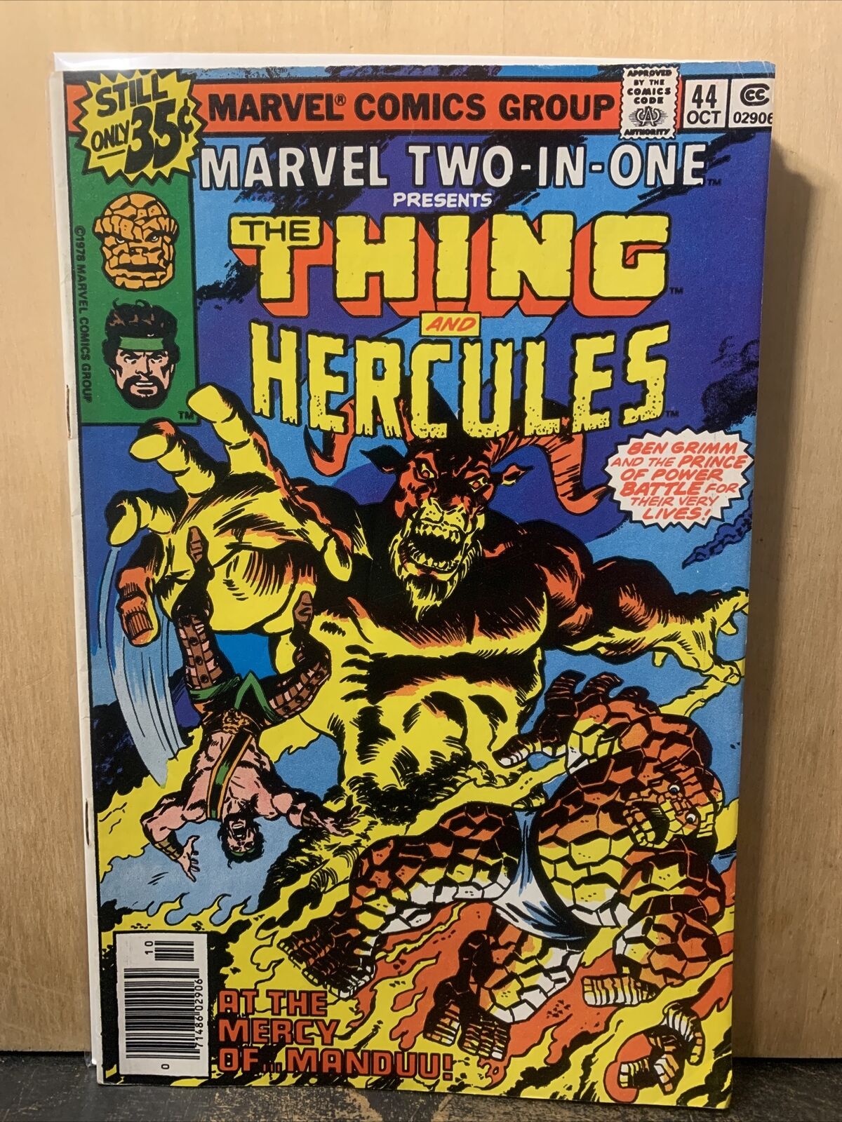 Marvel Two-In-One -The Thing & Hercules- #44 Comic Book 1978