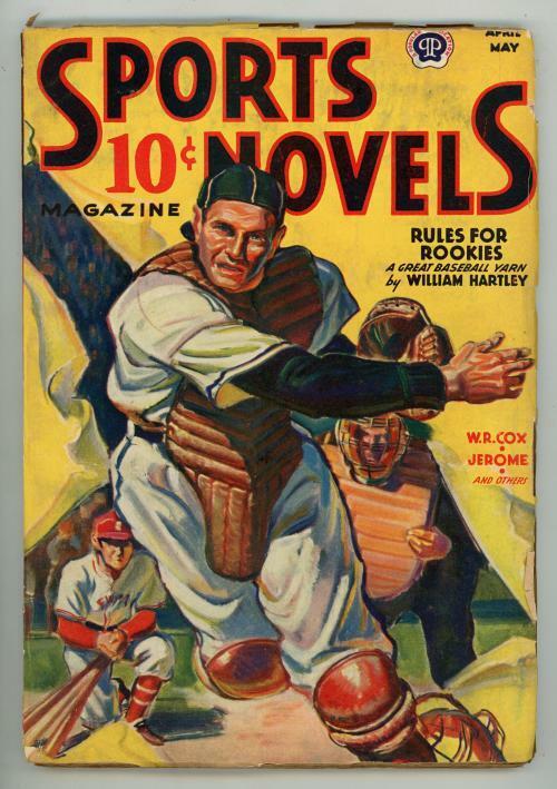 Sports Novels Apr 1939 Baseball Cvr - Rules for Rookies