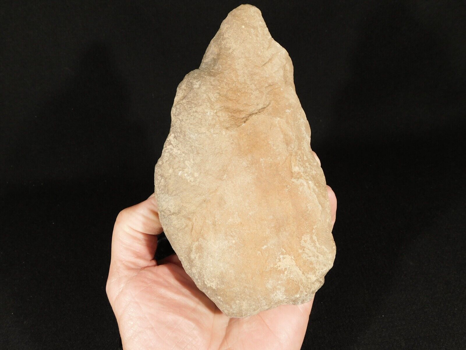 BIG One Million Year Old Early Stone Age ACHEULEAN HandAxe Mali 910gr