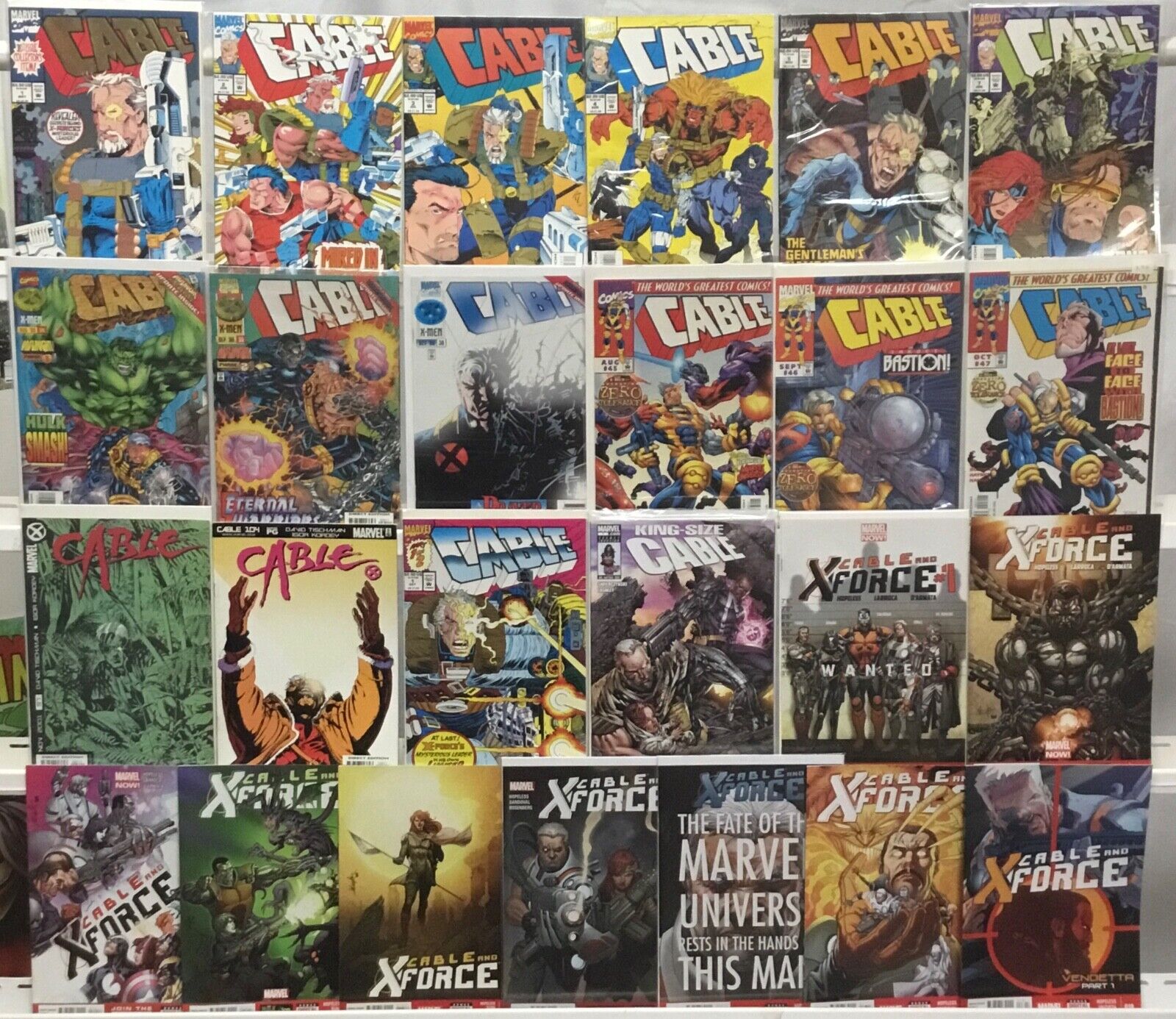 Marvel Comics - Cable - Comic Book Lot of 25 Issues