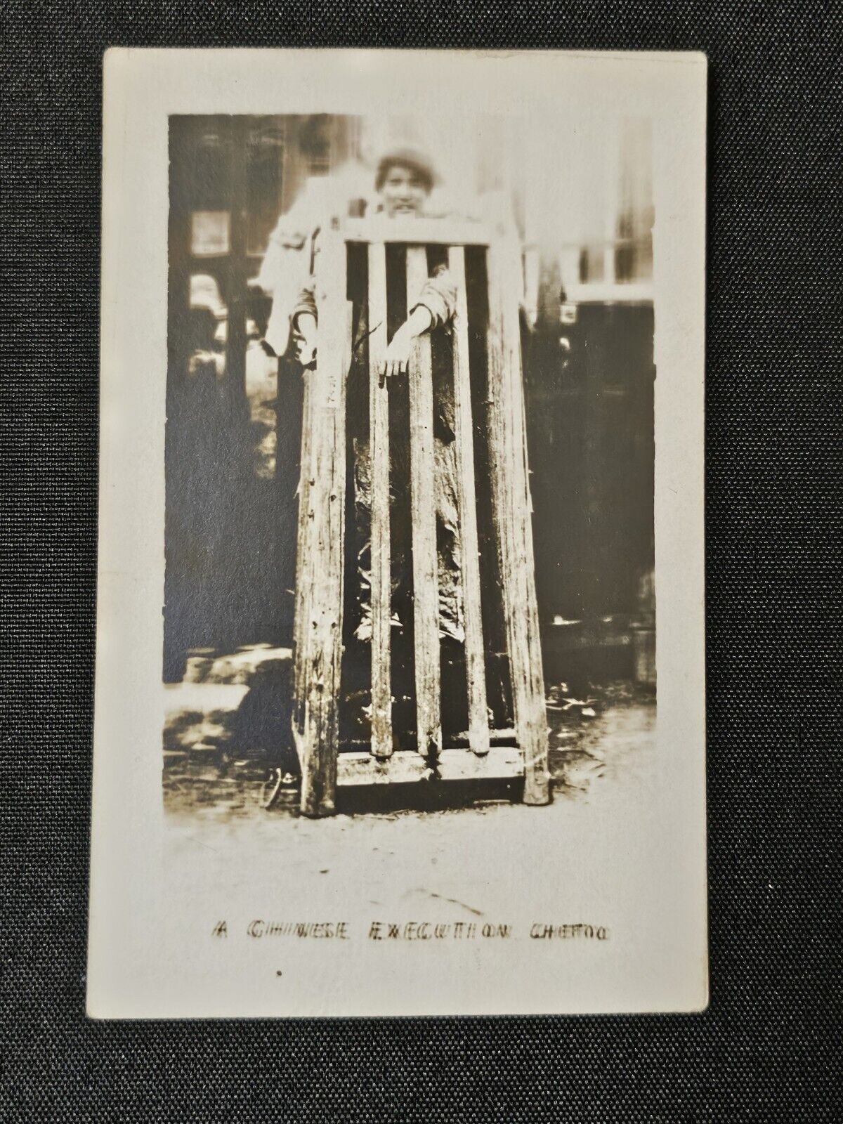 Chinese Execution Antique Real Photo Postcard  1910s