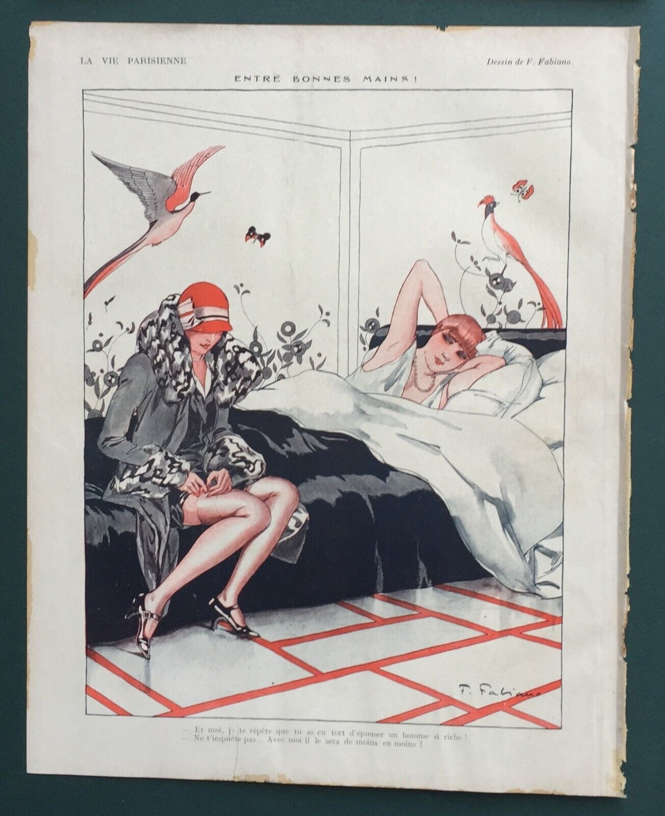 Parisian Life (La Vie Parisienne) Illustration  December 11, 1926 - 1