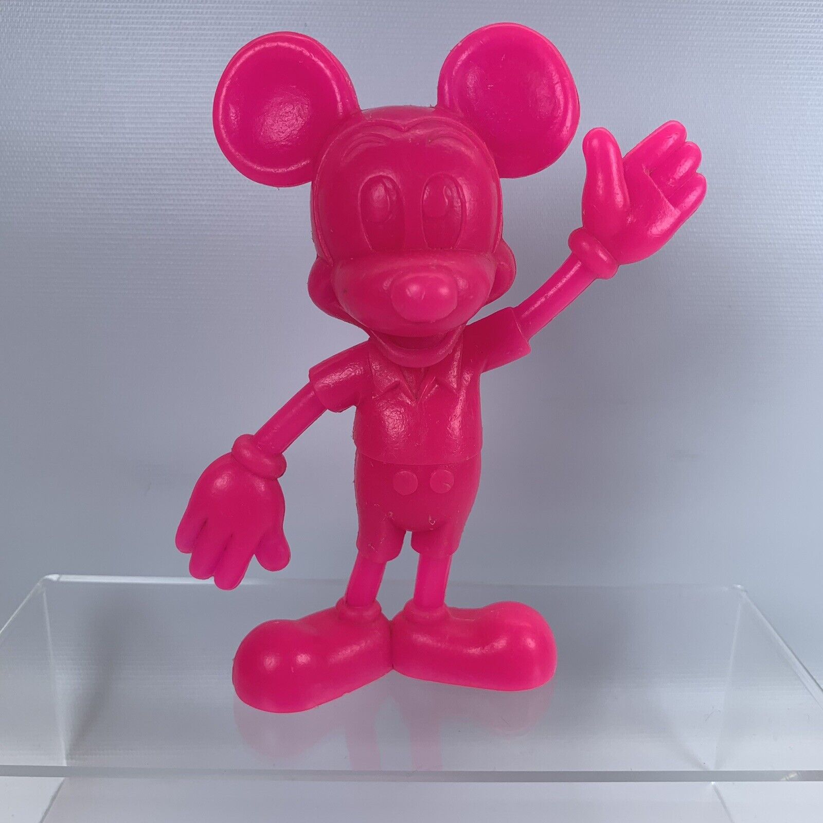 Vintage 1971 Walt Disney Productions Marx Plastic Toy Figurine MICKEY MOUSE