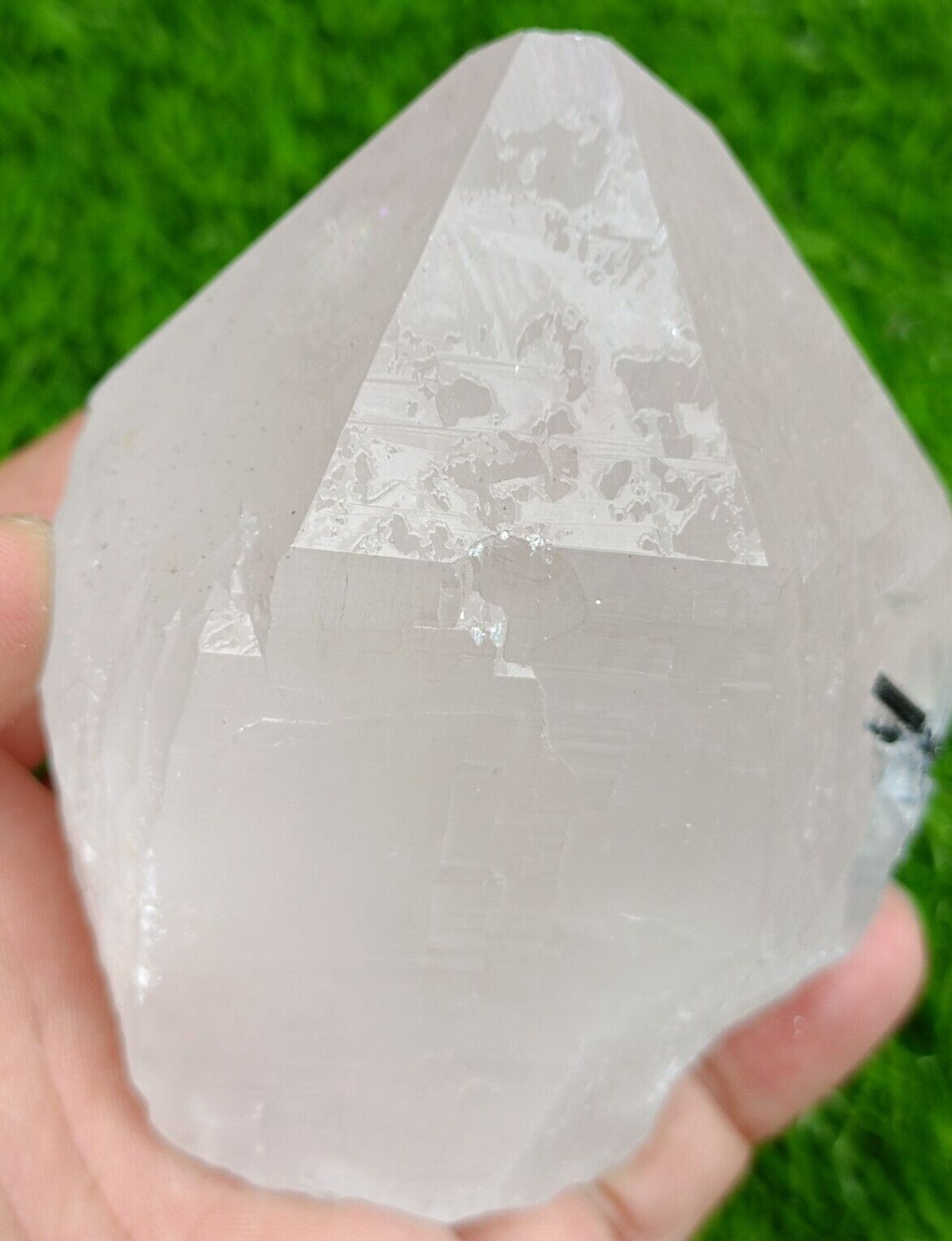 333 GM Quartz Crystal combine with Black Tourmaline from skardu, Pakistan