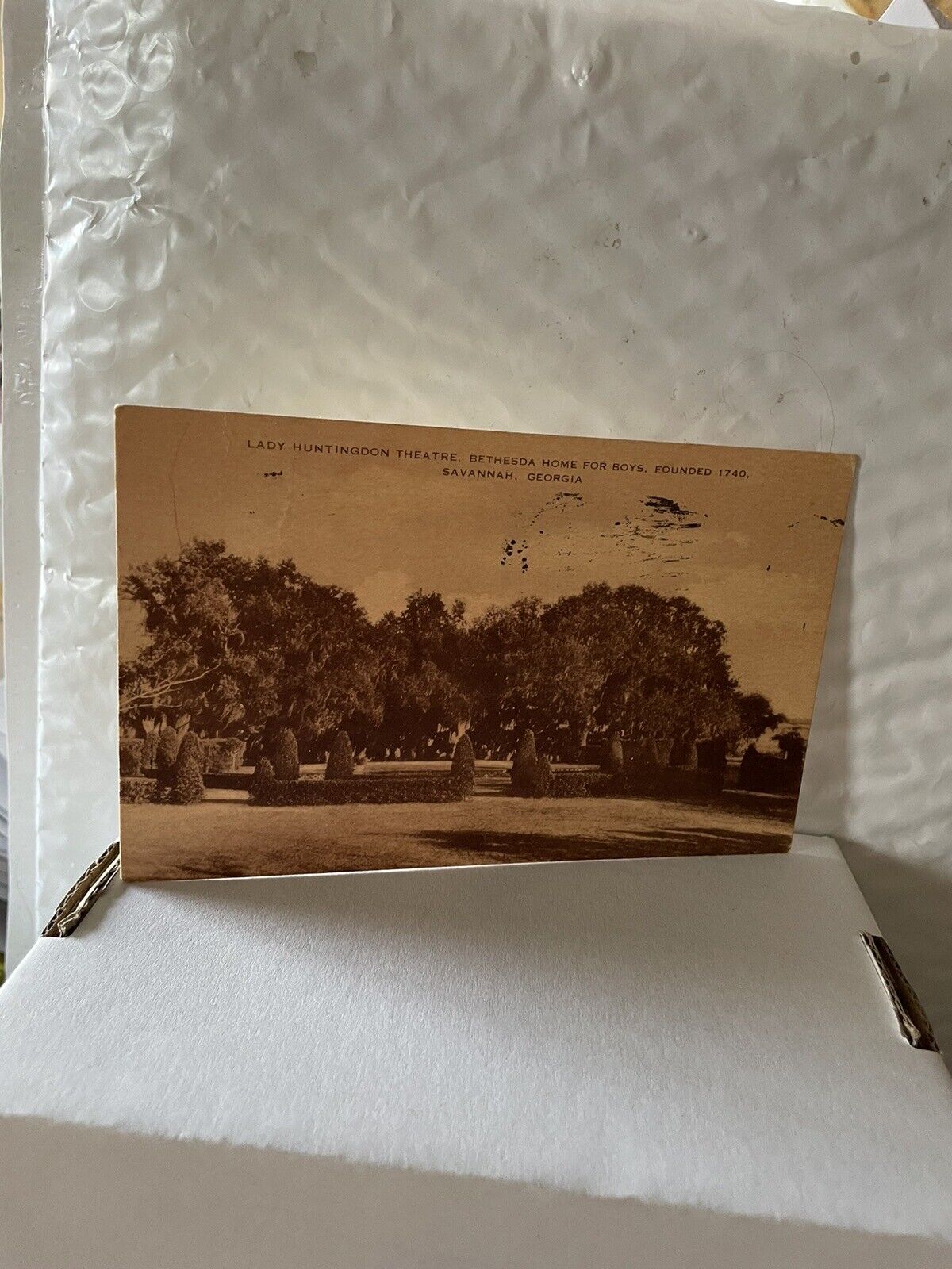 Savannah GA,  Vintage Post Card 1561