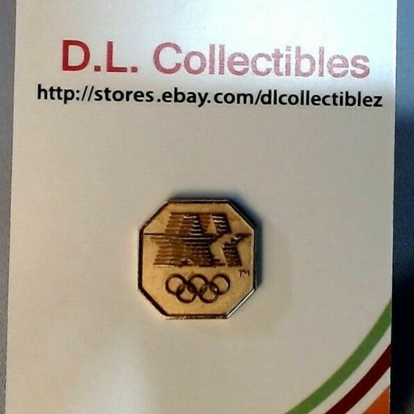 Olympic 1984 Gold Star Pin 