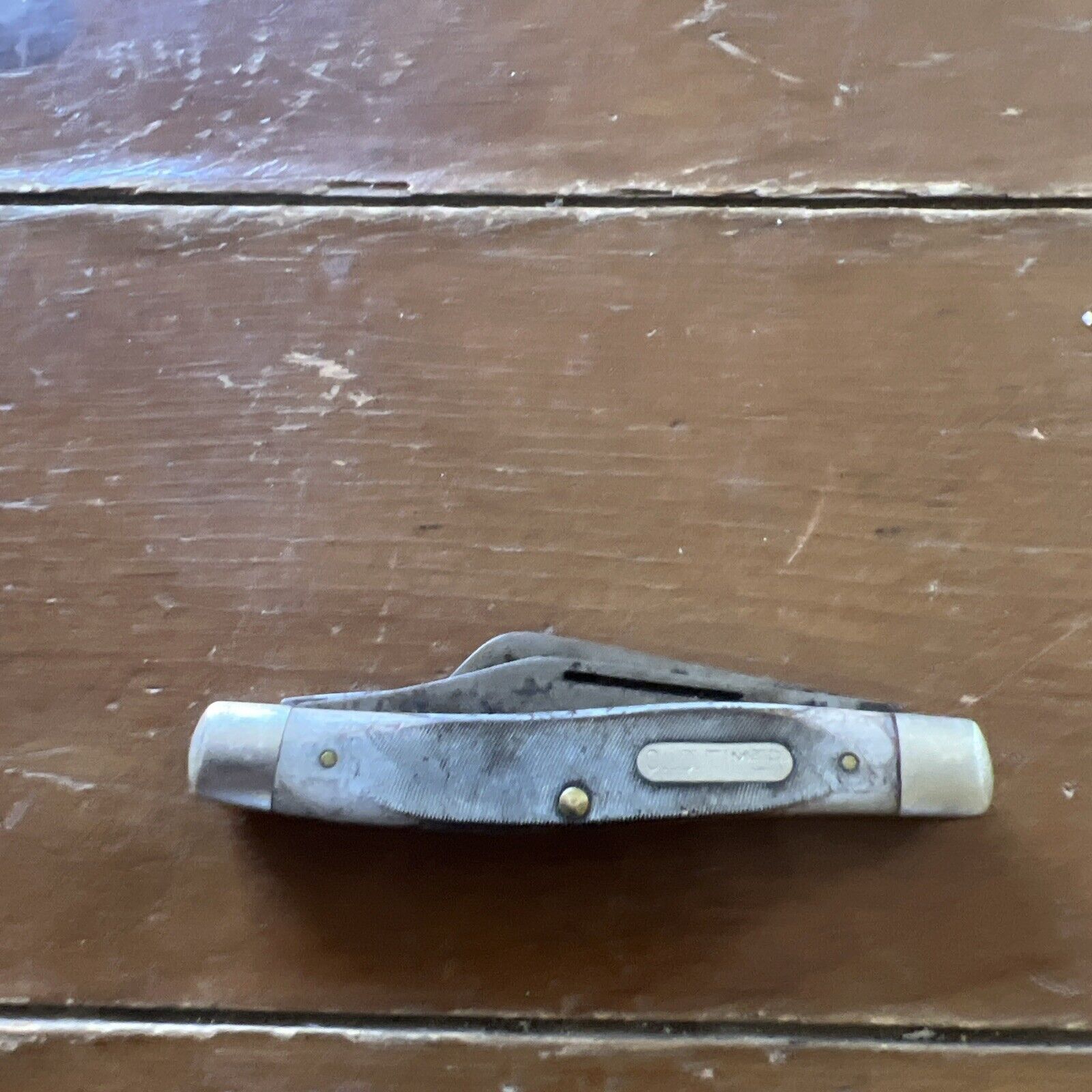 Vintage Schrade USA Old Timer 80T Pocket Knife as Found Condition