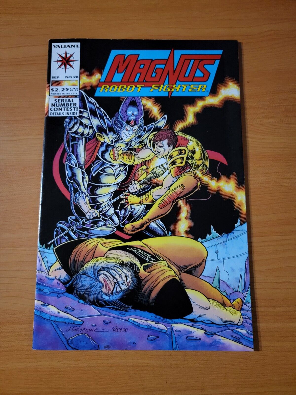 Magnus Robot Fighter #28 ~ NEAR MINT NM ~ 1993 Valiant Comics