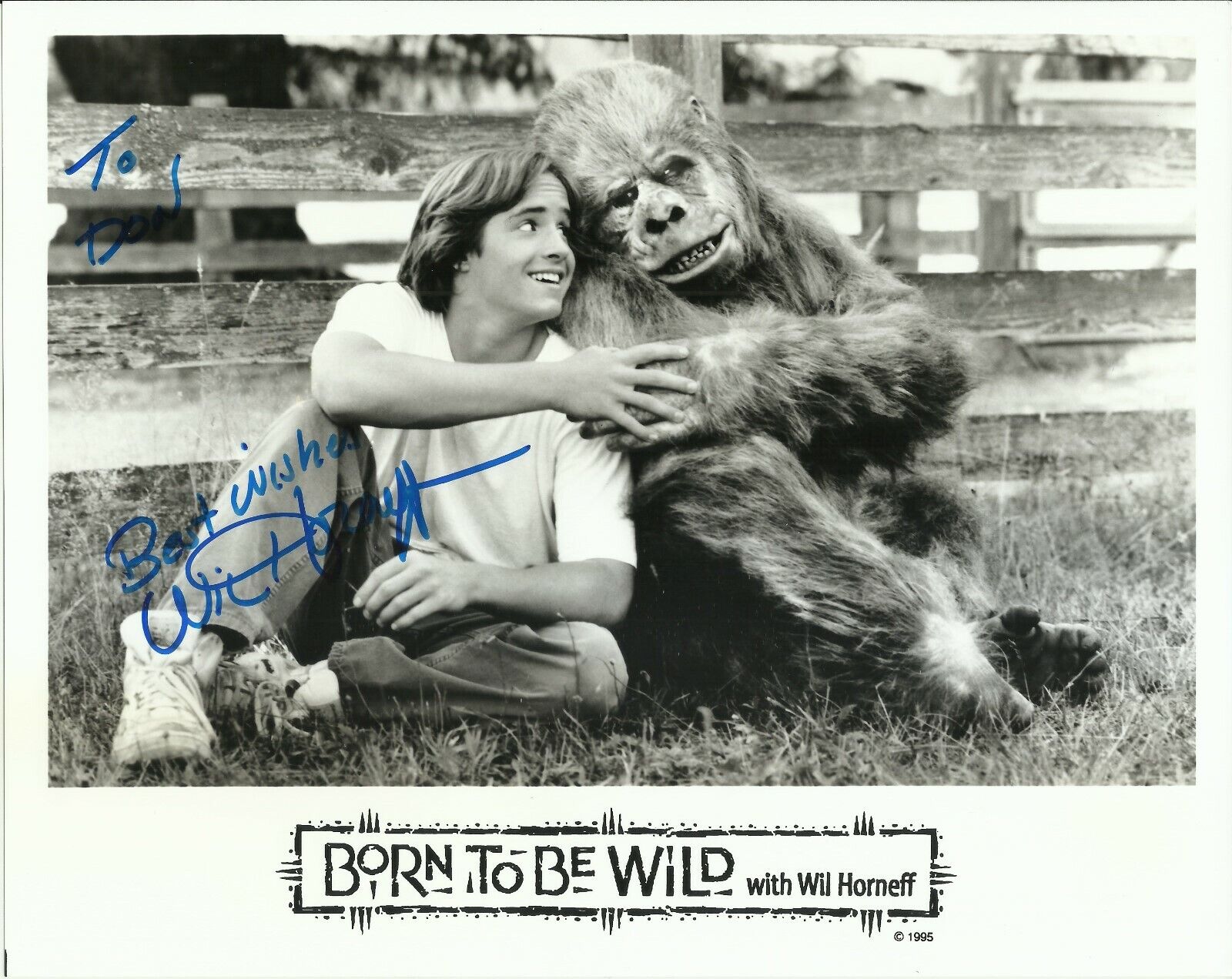 Wil Horneff - Born To Be Wild Original Autograph 8x10 Signed Photo