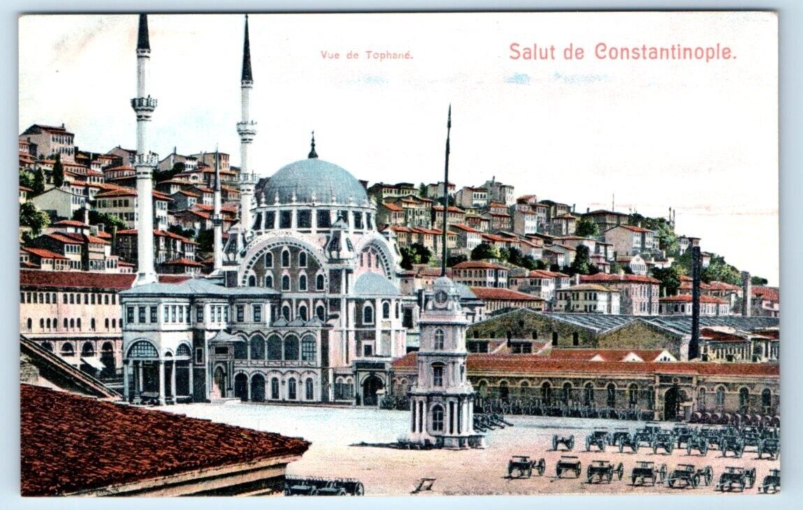 Salut de Constantinople ISTANBUL TURKEY Postcard