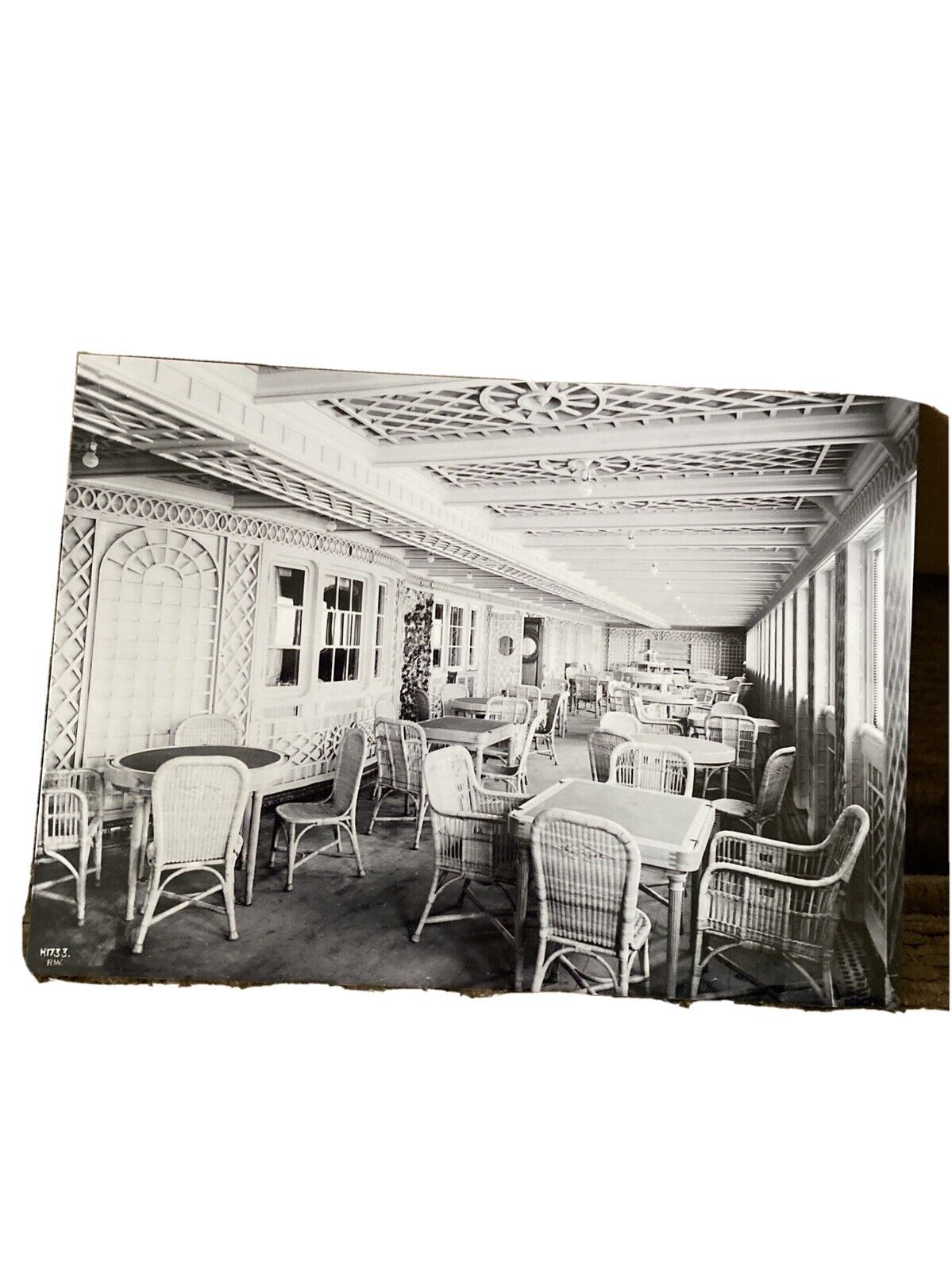 Titanic Cafe PHOTO 1st Class Dining, Cafe Parisien Dining Room Restaurant Luxury
