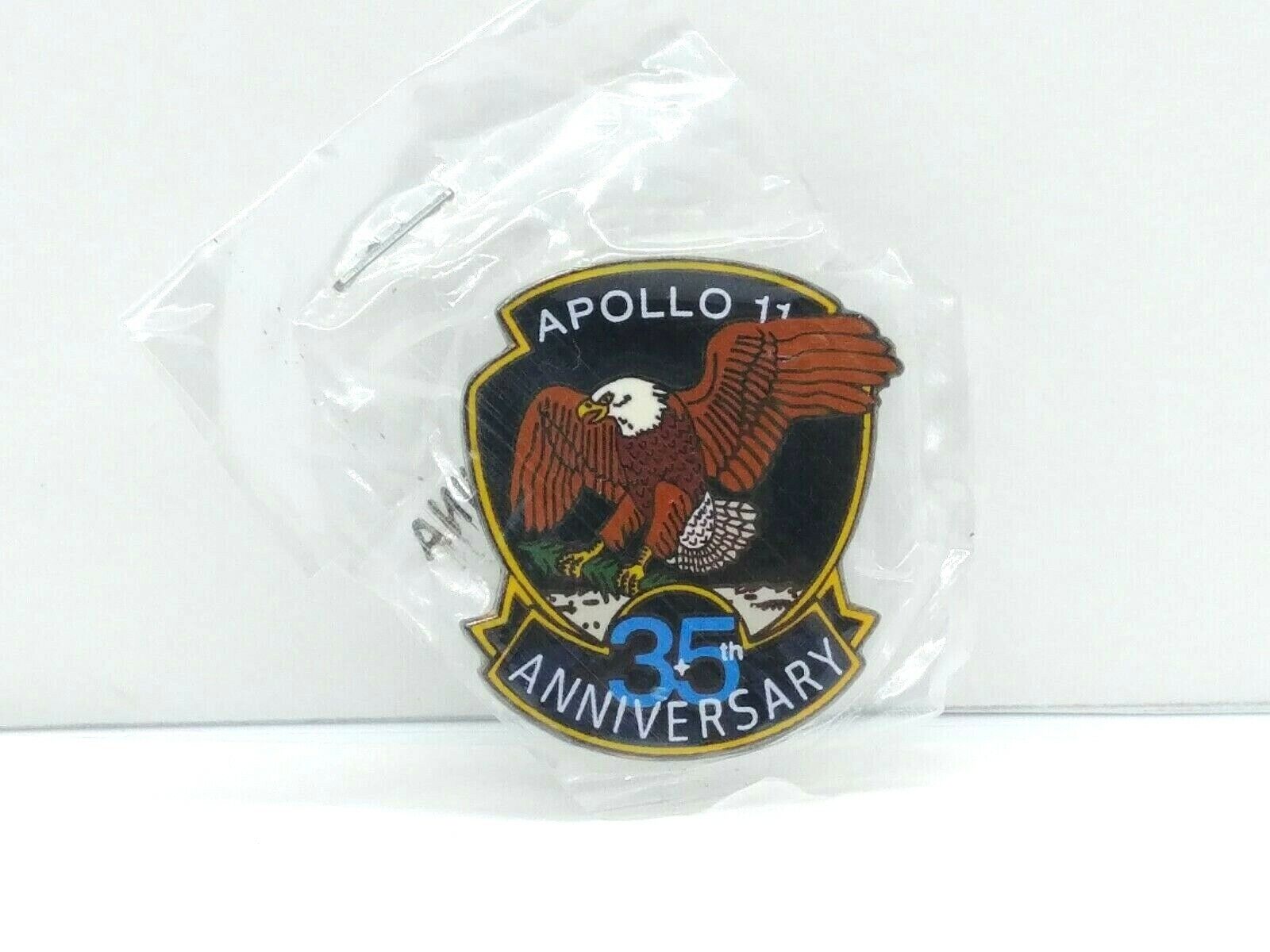 NASA Apollo 11 Pin Space Program 35th Anniversary Official Edition Astronauts