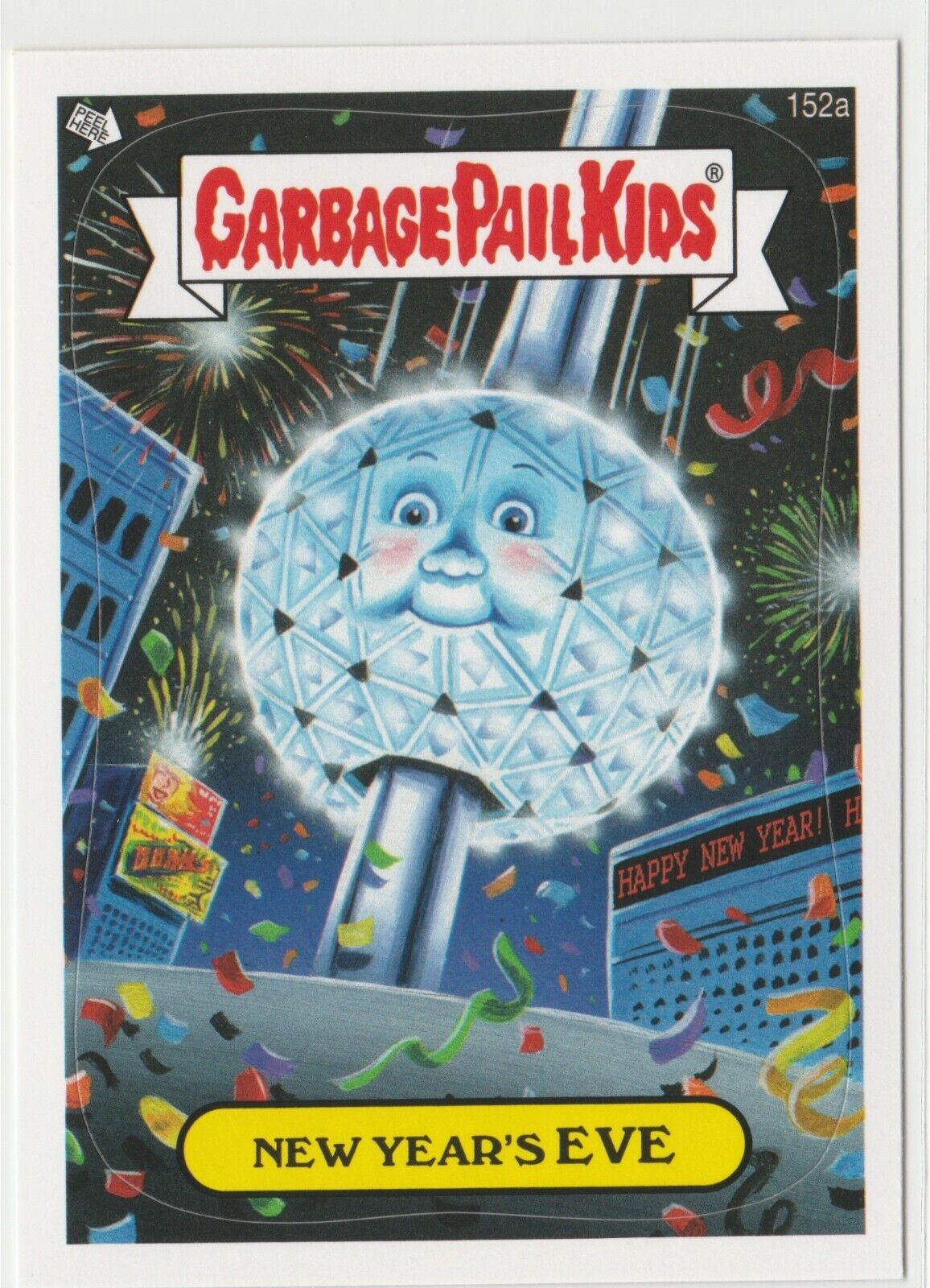 Garbage Pail Kids New Year\'s Eve #152a 2013 Brand New Series 3 GPK
