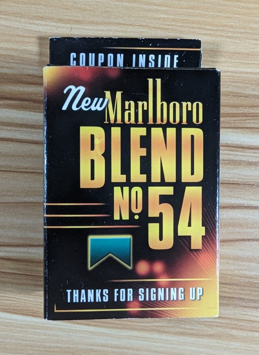 Marlboro Blend No 54 Black Zippo Lighter