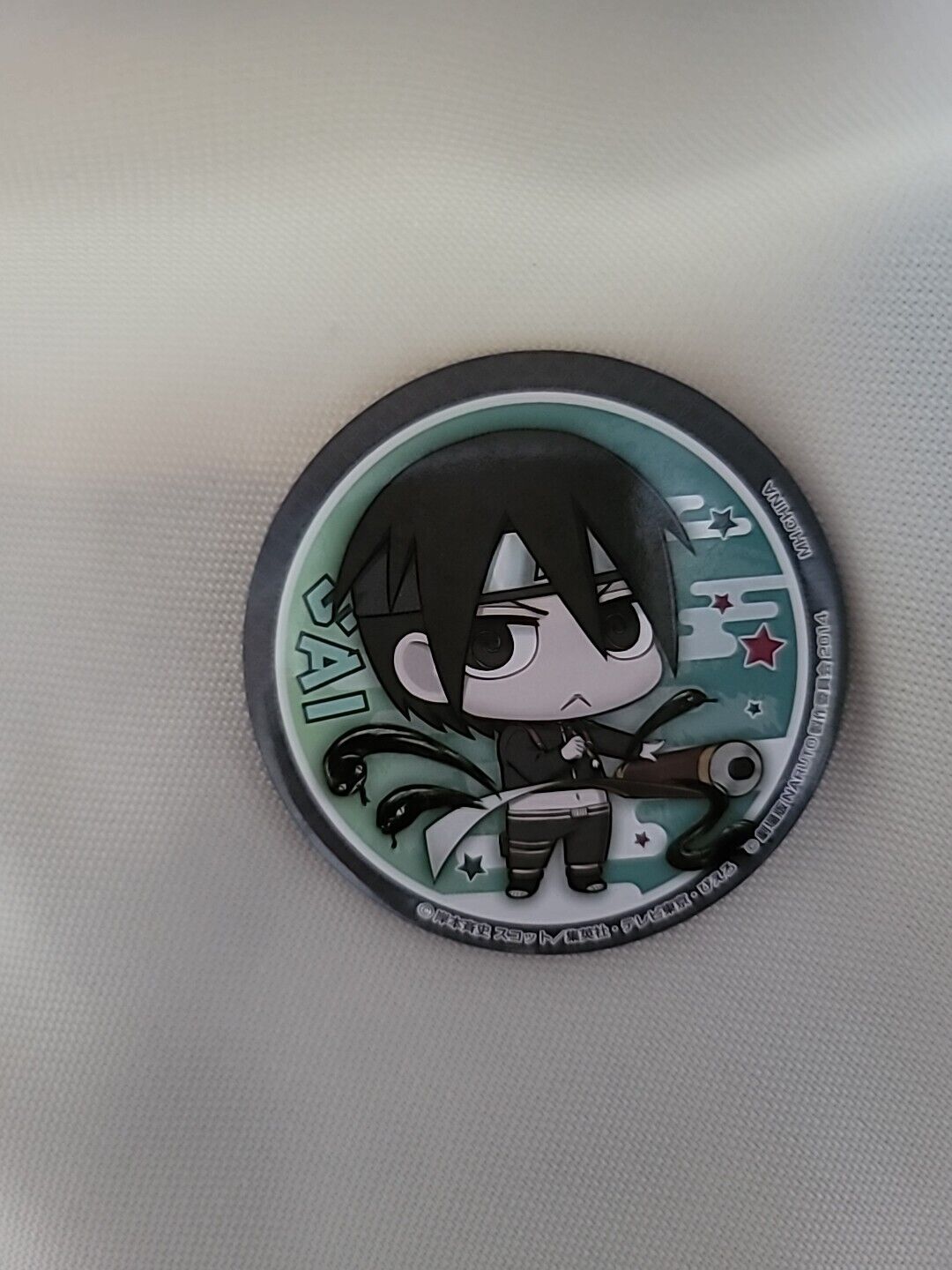 Sai Naruto Fortune Can Badge Pin Japanese