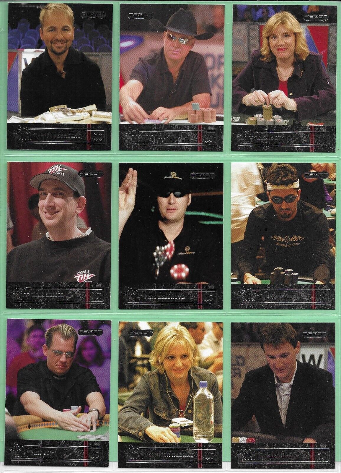2006 Razor Poker - Pick Your Cards & Fill Your Sets - Cards (1-76)