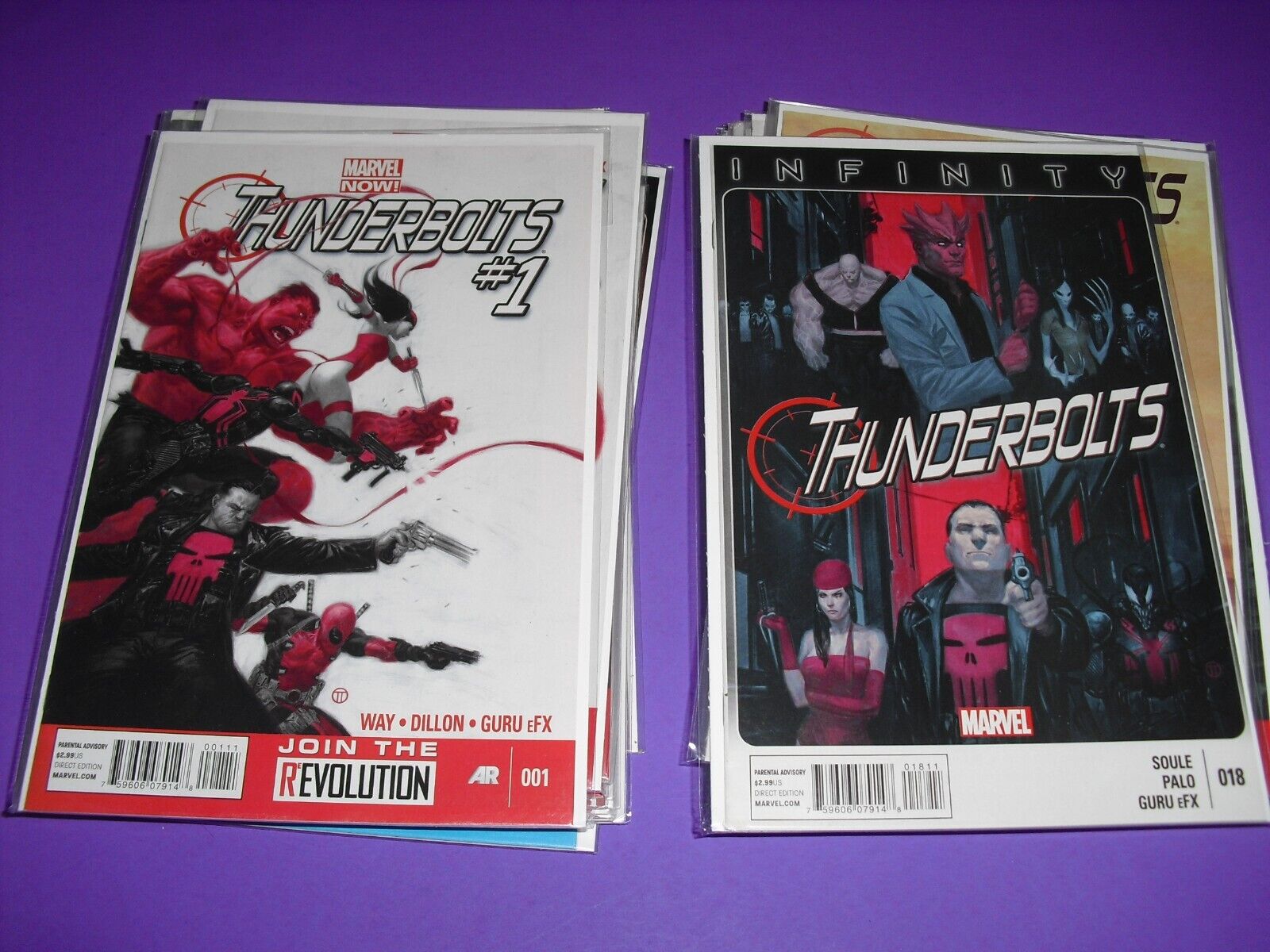 Thunderbolts (2013 series) 1-32 (missing #27) all NM high grade Marvel set