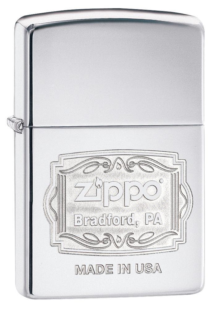 Zippo Windproof Lighter Engraved Zippo Bradford PA., 29521 New In Box
