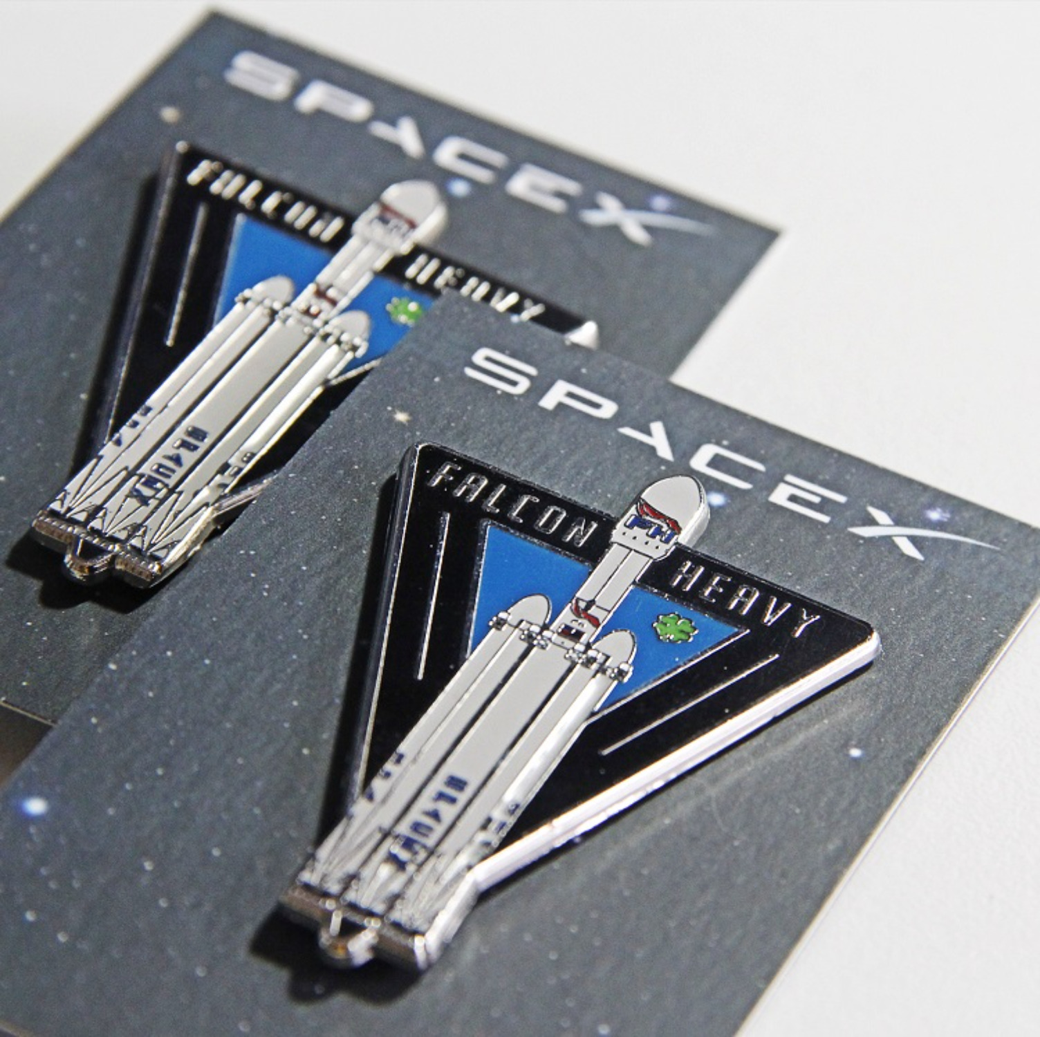 SpaceX Falcon Heavy FH Badge First Flight Commemorative