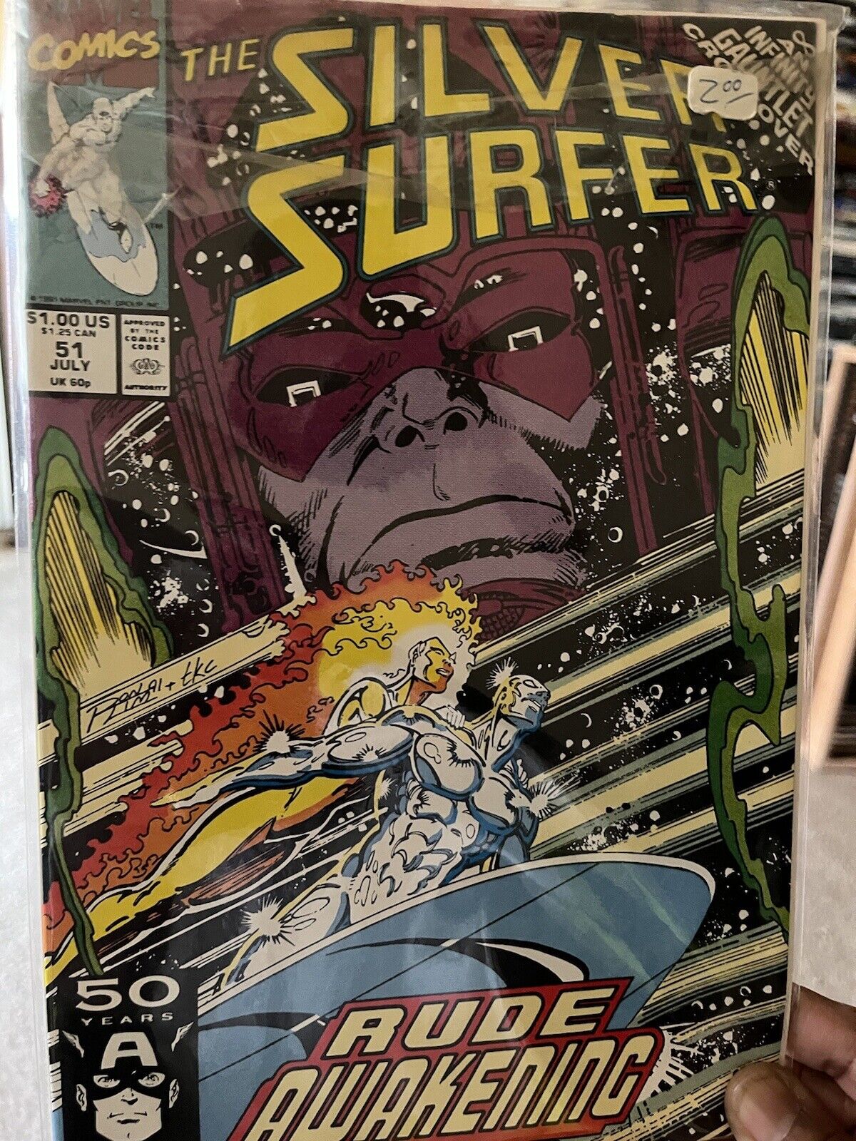 Silver Surfer-Rude Awakening