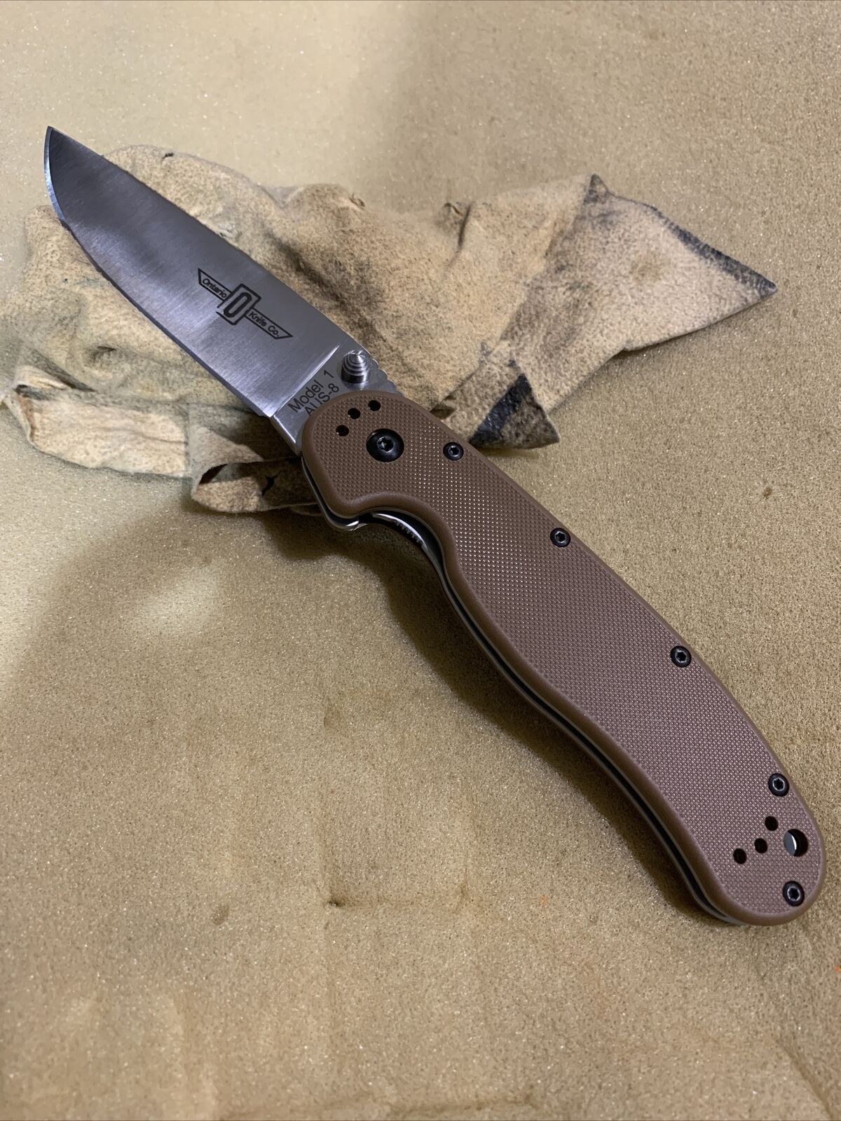 Ontario Knife Company Model 1, Made In Taiwan