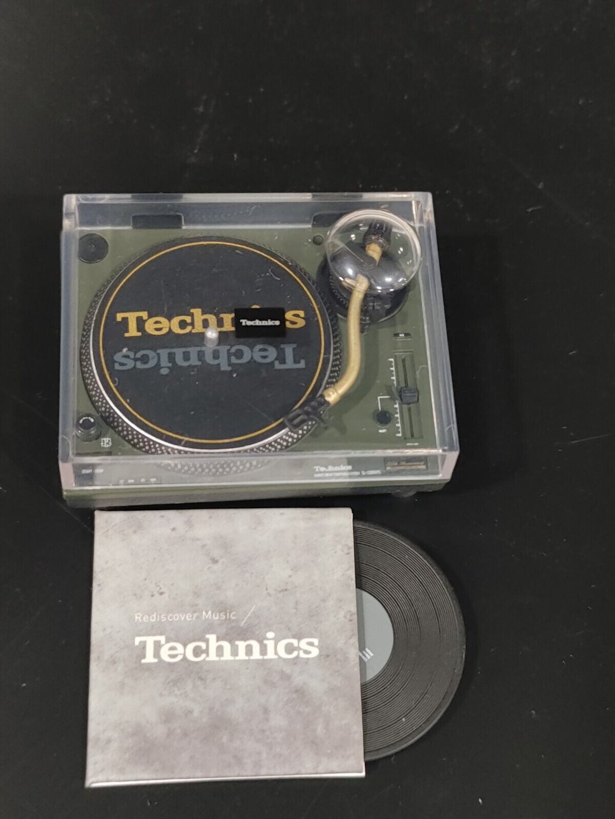 Technics Miniature Collection SL-1200M7L Old music replica Figure