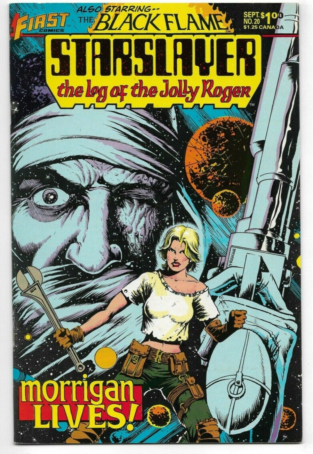 Starslayer #20 First Comics 1984 VF+ 