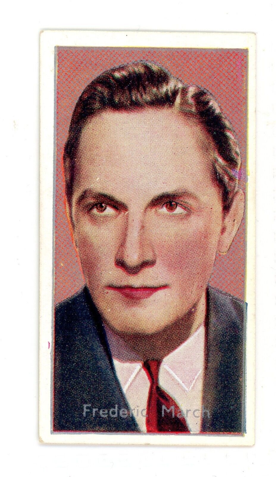 Frederic March 27 Carreras LTD Film Stars 1934 F Desmond Series Of 50 Hollywood