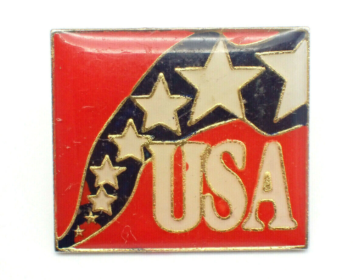USA Stars Patriotic America Vintage Lapel Pin