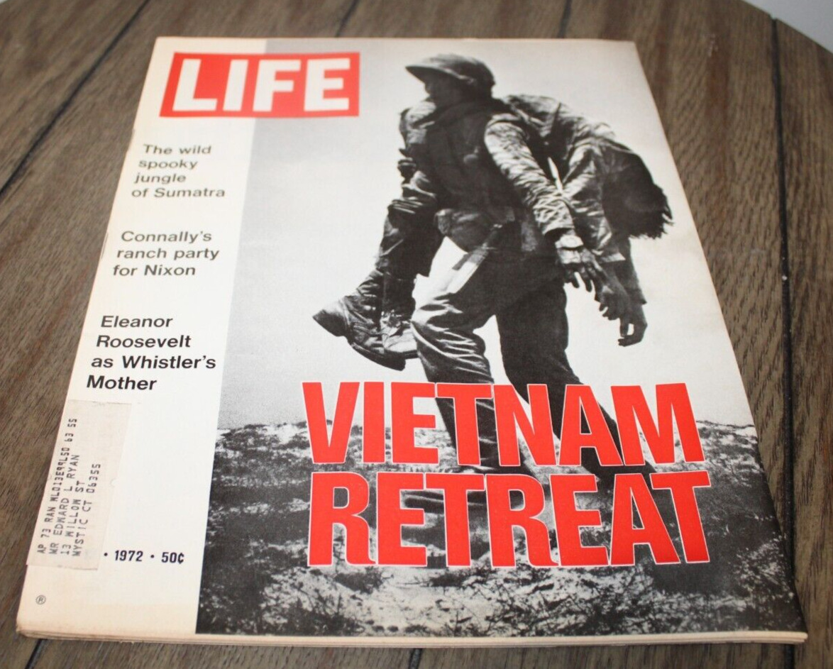 Vtg Life Magazine MAY 12, 1972 Vietnam War GREAT ADS