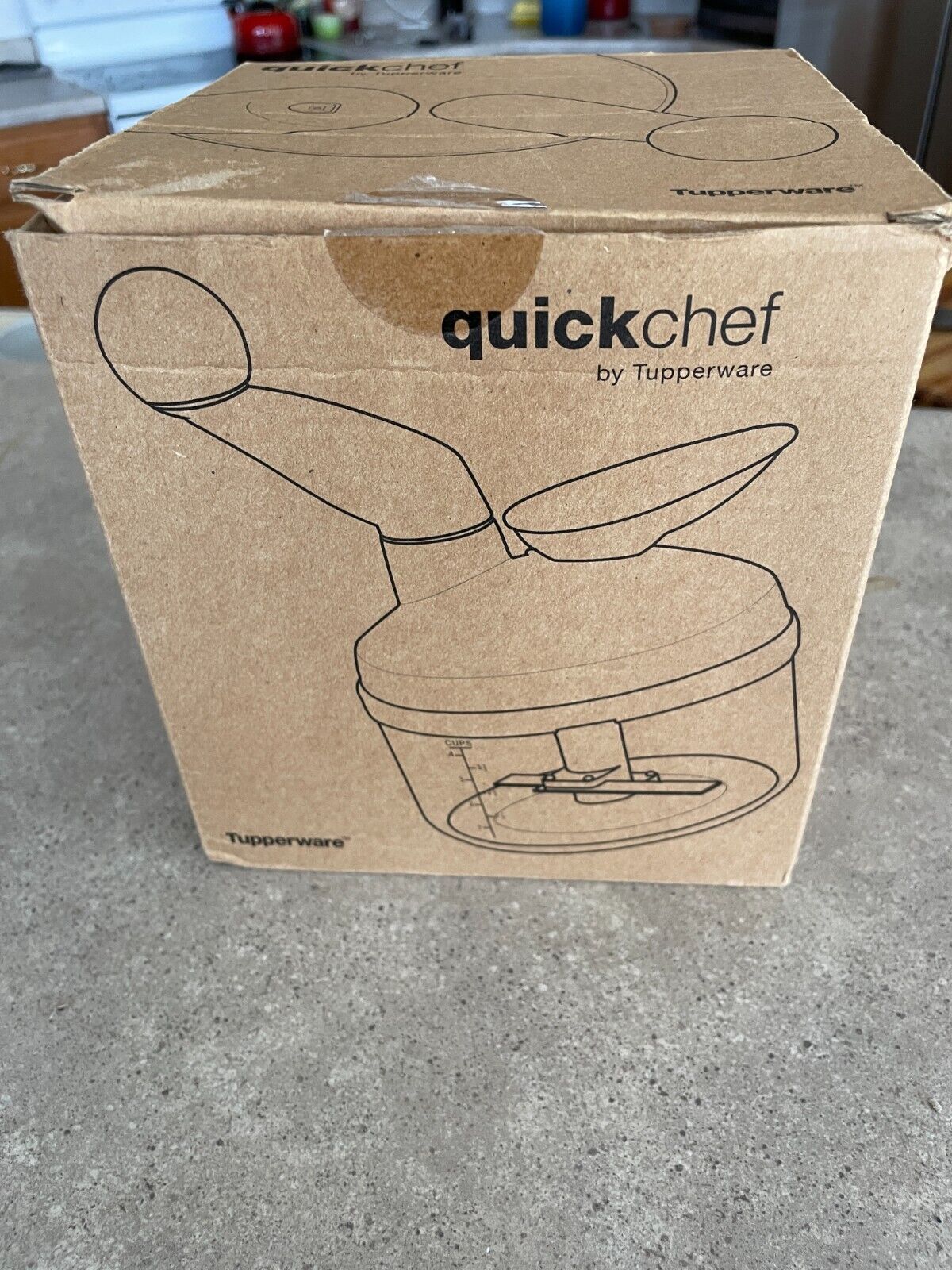 Quick Chef By Tupperware Brand New Open Box