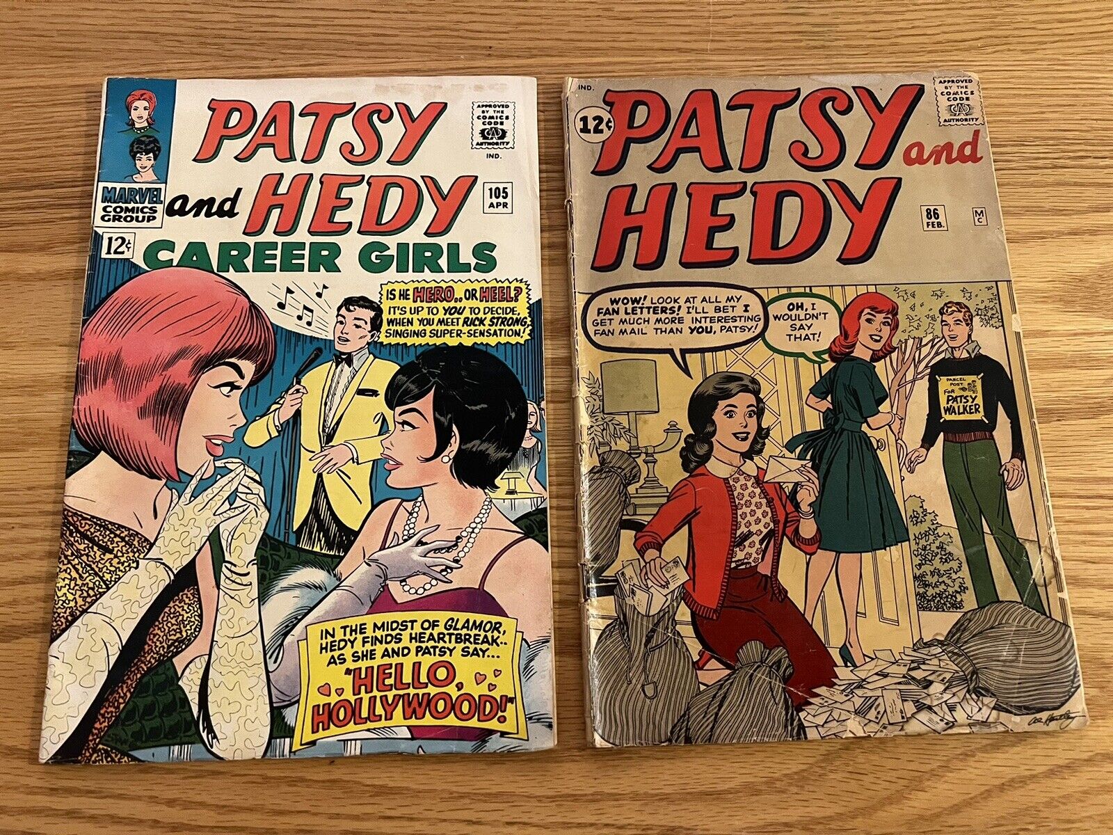 Patsy and Hedy Comic Lot (2)