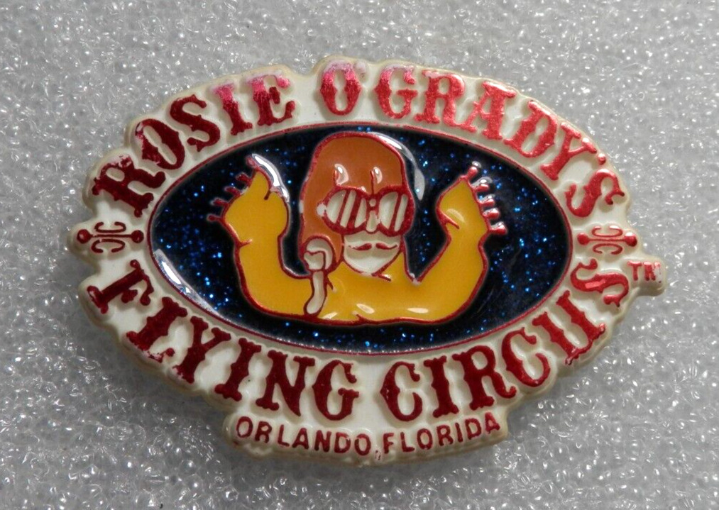 Rosie O\'Grady\'s Flying Circus Restaurant Orlando Florida Fridge Magnet • Vintage