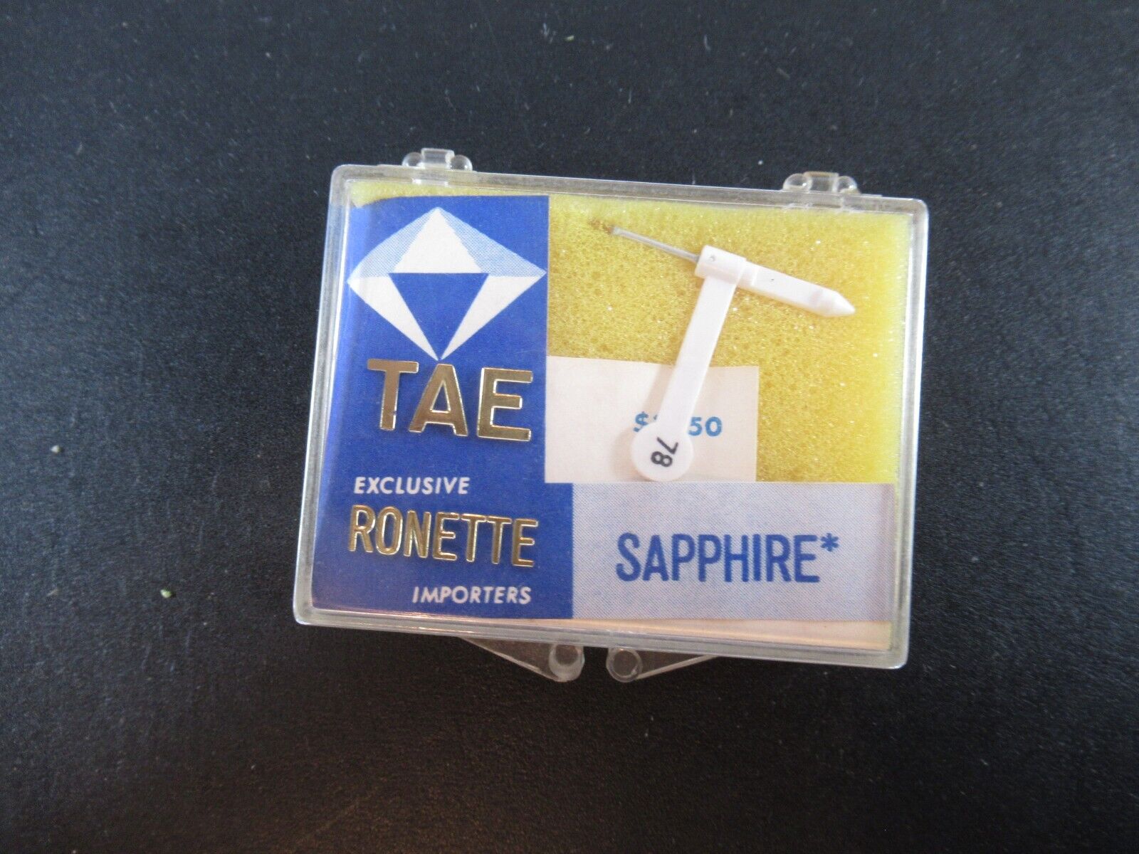 Tae Ronette Sapphire Replacement Needle 6220, G.E. RS4154 , NEW (O CD)