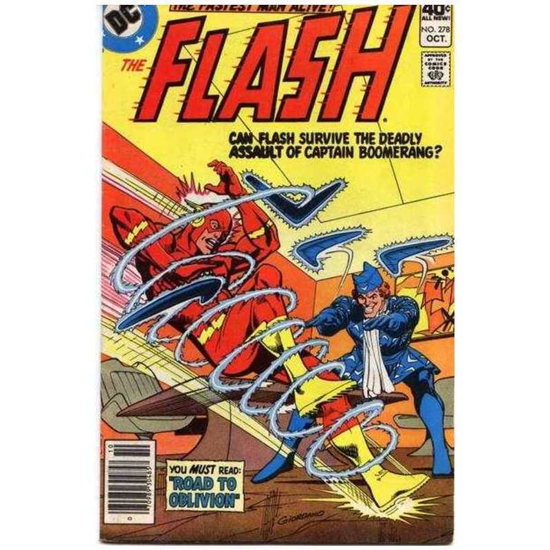 Flash (1959 series) #278 in Very Fine minus condition. DC comics [r\