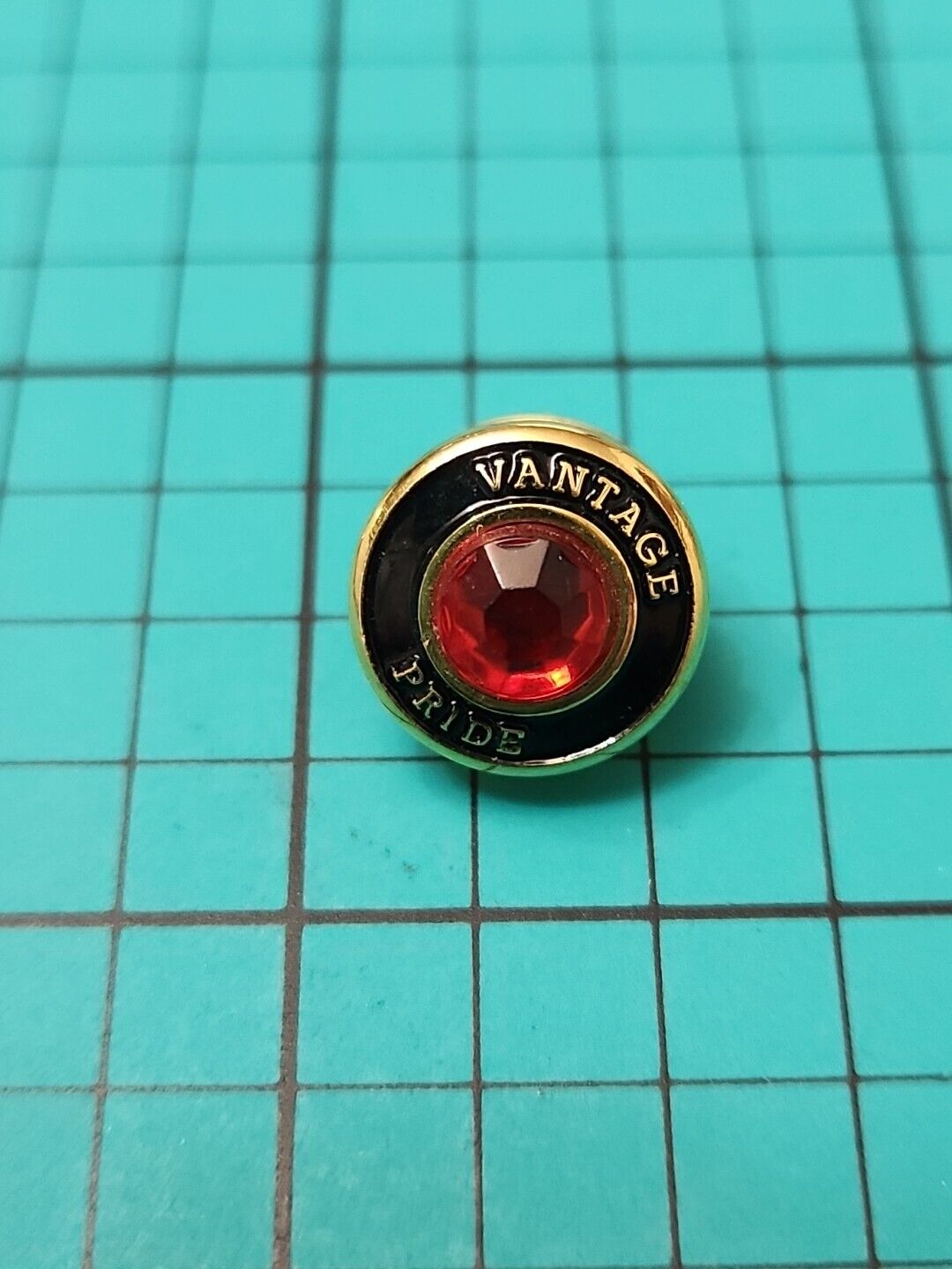 Vtg Vantage Pride Gold Tone Lapel Pin
